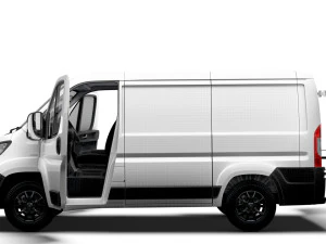 Opel Movano Van L1H1 HQ Interior 2023 3D Model