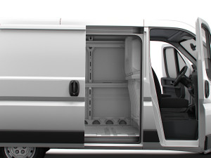 Peugeot Boxer Van L1H1 HQ Interior 2023 Modèle 3D