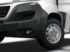 Peugeot Boxer Van L1H1 HQ Interior 2023 Modèle 3D