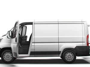 Peugeot Boxer Van L1H1 HQ Interior 2023 3D Model