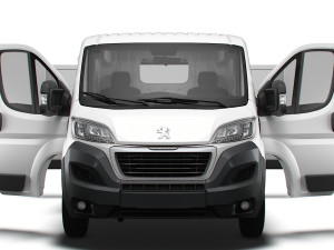Peugeot Boxer Van L1H1 HQ Interior 2023 Modèle 3D