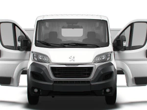 Peugeot Boxer Van L1H1 HQ Interior 2023 3D Model
