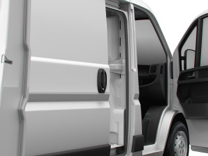 Peugeot Boxer Van L1H1 HQ Interior 2023 Modèle 3D