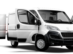 Peugeot Boxer Van L1H1 HQ Interior 2023 Modèle 3D