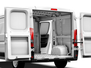 Peugeot Boxer Van L1H1 HQ Interior 2023 Modèle 3D