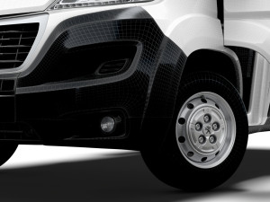 Peugeot Boxer Van L1H1 HQ Interior 2023 Modèle 3D