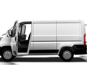 Peugeot Boxer Van L1H1 HQ Interior 2023 Modèle 3D