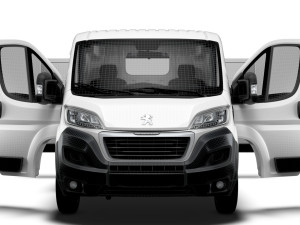 Peugeot Boxer Van L1H1 HQ Interior 2023 Modèle 3D