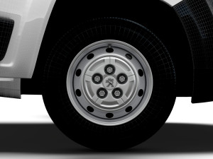 Peugeot Boxer Van L1H1 HQ Interior 2023 Modèle 3D