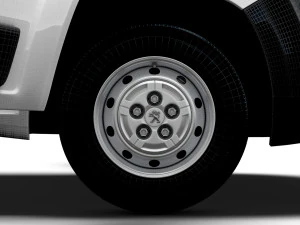 Peugeot Boxer Van L1H1 HQ Interior 2023 3D Model
