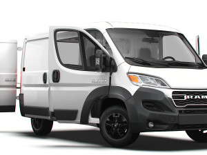 RAM Promaster Van L1H1 HQ Interior 2023 3D Model
