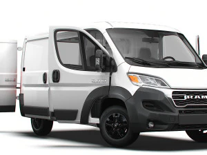 RAM Promaster Van L1H1 HQ Interior 2023 Modelo 3D