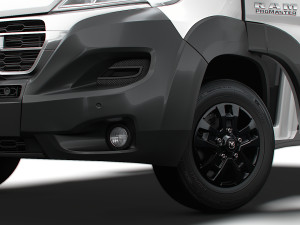RAM Promaster Van L1H1 HQ Interior 2023 Modelo 3D