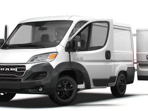 RAM Promaster Van L1H1 HQ Interior 2023 Modelo 3D