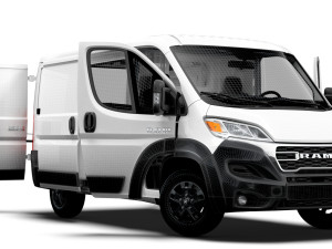 RAM Promaster Van L1H1 HQ Interior 2023 Modelo 3D