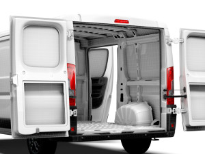 RAM Promaster Van L1H1 HQ Interior 2023 Modelo 3D
