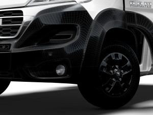 RAM Promaster Van L1H1 HQ Interior 2023 Modelo 3D