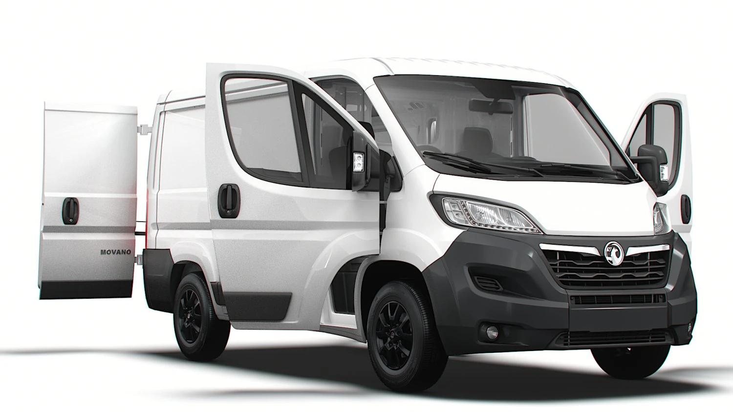 Vauxhall Movano Van L1H1 HQ Interior 2023 3D Model .c4d .max .obj .3ds .fbx .stl .blend 