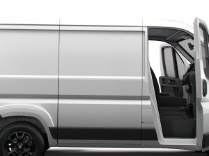 Vauxhall Movano Van L1H1 HQ Interior 2023 3D Model