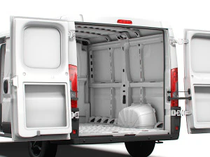 Vauxhall Movano Van L1H1 HQ Interior 2023 3D Model