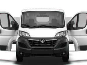 Vauxhall Movano Van L1H1 HQ Interior 2023 3D Model