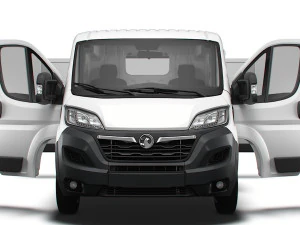 Vauxhall Movano Van L1H1 HQ Interior 2023 3D Model
