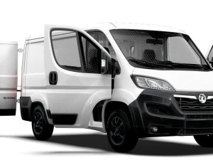 Vauxhall Movano Van L1H1 HQ Interior 2023 3D Model