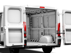 Vauxhall Movano Van L1H1 HQ Interior 2023 3D Model
