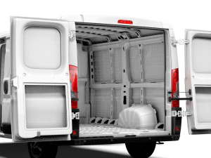 Vauxhall Movano Van L1H1 HQ Interior 2023 3D Model