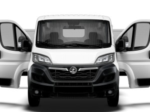 Vauxhall Movano Van L1H1 HQ Interior 2023 3D Model