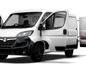 Vauxhall Movano Van L1H1 HQ Interior 2023 3D Model