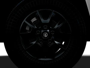 Vauxhall Movano Van L1H1 HQ Interior 2023 3D Model
