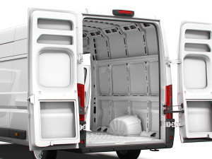 Citroen Jumper Van L4H3 HQ Interior 2023 3D Model
