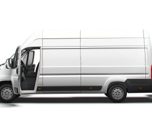 Citroen Jumper Van L4H3 HQ Interior 2023 3D Model