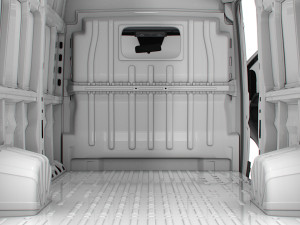 Citroen Jumper Van L4H3 HQ Interior 2023 3D Model