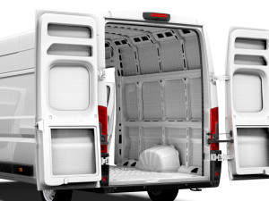 Citroen Jumper Van L4H3 HQ Interior 2023 3D Model