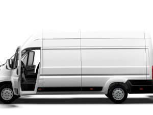 Citroen Jumper Van L4H3 HQ Interior 2023 3D Model