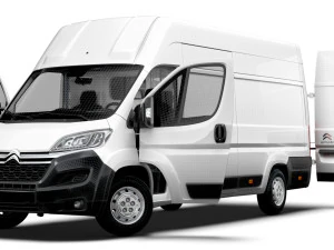 Citroen Jumper Van L4H3 HQ Interior 2023 3D Model