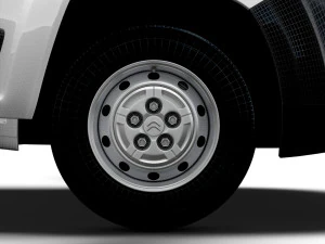 Citroen Jumper Van L4H3 HQ Interior 2023 3D Model