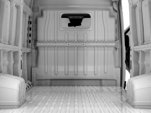 Citroen Jumper Van L4H3 HQ Interior 2023 3D Model