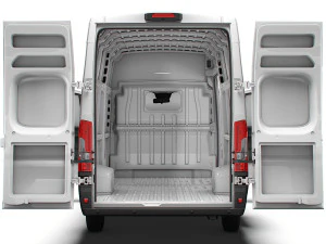 Fiat Ducato Van L4H3 HQ Interior 2023 3D Model