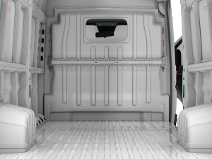 Fiat Ducato Van L4H3 HQ Interior 2023 Modello 3D