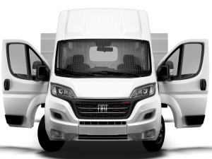 Fiat Ducato Van L4H3 HQ Interior 2023 Modello 3D