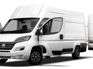 Fiat Ducato Van L4H3 HQ Interior 2023 3D Model