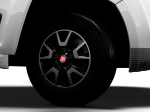 Fiat Ducato Van L4H3 HQ Interior 2023 3D Model