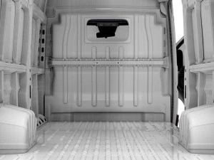 Fiat Ducato Van L4H3 HQ Interior 2023 3D Model