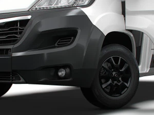 Opel Movano Van L4H3 HQ Interior 2023 3D Model