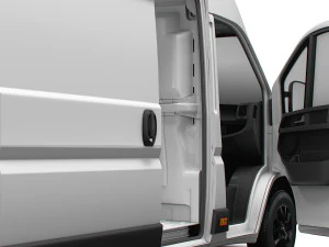 Opel Movano Van L4H3 HQ Interior 2023 3D Model