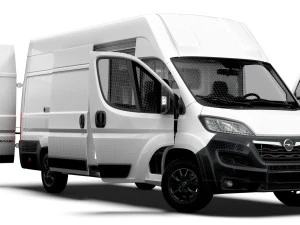 Opel Movano Van L4H3 HQ Interior 2023 3D Model