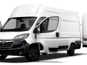 Opel Movano Van L4H3 HQ Interior 2023 3D Model